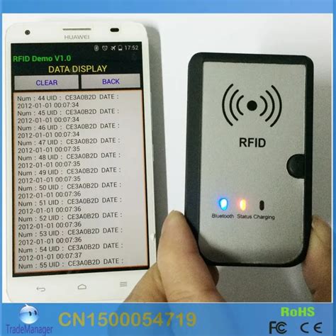 blue reader nfc|bluetooth rfid reader android.